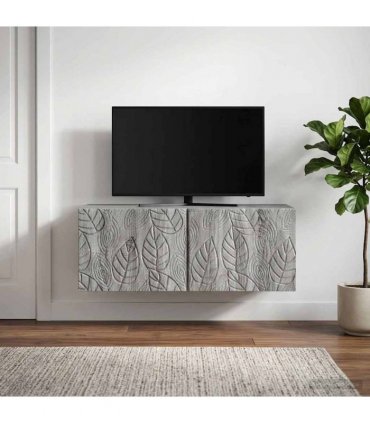 vidaXL Wall-Mounted TV Cabinet 59.5 x 31 cm Grey Sonoma