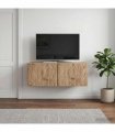 vidaXL Wall-Mounted TV Cabinet 78.5 x 41 x 30 cm Artisan Oak — Size: 78.5 x 41 cm — V0672203151