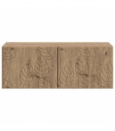 vidaXL Wall-Mounted TV Cabinet 78.5 x 41 x 30 cm Artisan Oak — Size: 78.5 x 41 cm — V0672203151