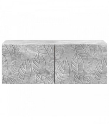 vidaXL Wall-Mounted TV Cabinet 98 x 31 cm Concrete Grey