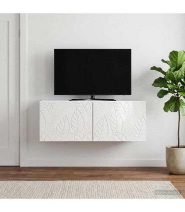 vidaXL Wall-Mounted TV Cabinet 78.5 x 31 cm High Gloss White
