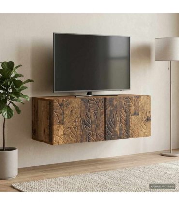 vidaXL Wall-Mounted TV Cabinet 78.5 x 31 cm Old Wood Engineered Wood