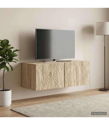 vidaXL Wall-Mounted TV Cabinet 59.5 x 31 cm Sonoma Oak Engineered Wood