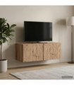 vidaXL Wall-Mounted TV Cabinet 78.5 x 31 cm Artisan Oak