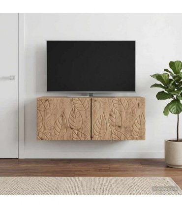 vidaXL Wall-Mounted TV Cabinet 78.5 x 31 cm Artisan Oak