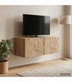 vidaXL Wall-Mounted TV Cabinet 98 x 31 cm Artisan Oak Engineered Wood