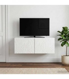 vidaXL Wall-Mounted TV Cabinet 78.5 x 41 x 30 cm High Gloss White — Size: 78.5 x 41 cm — V0672203186