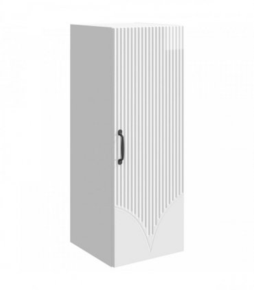 vidaXL Wall-Mounted Cabinet High Gloss White 33 x 34.5 x 90 cm — V0672203189