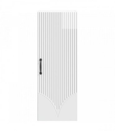 vidaXL Wall-Mounted Cabinet High Gloss White 33 x 34.5 x 90 cm — V0672203189