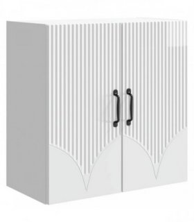 vidaXL Wall-Mounted Cabinet High Gloss White 59 x 31 x 60 cm — V0672203192