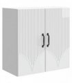 vidaXL Wall-Mounted Cabinet High Gloss White 59 x 31 x 60 cm — V0672203192