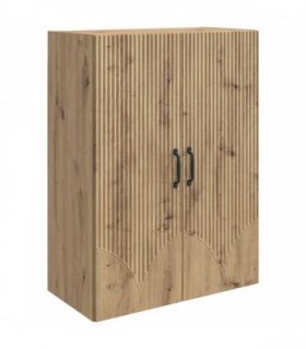 vidaXL Wall-Mounted Cabinet Artisan Oak 66 x 34.5 x 90 cm — V0672203195