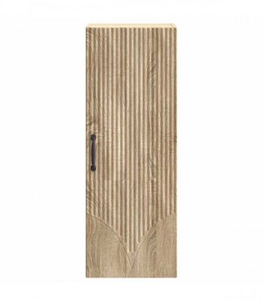 vidaXL Wall-Mounted Cabinet Sonoma Oak 33 x 34.5 x 90 cm — V0672203196