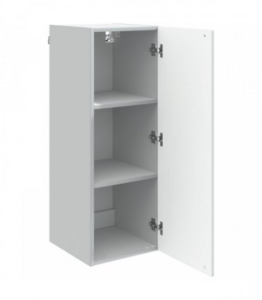 vidaXL Wall-Mounted Cabinet White 33 x 34.5 x 90 cm Engineered Wood — V0672203198