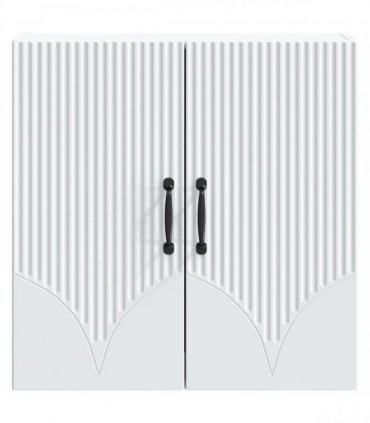 vidaXL Wall-Mounted Cabinet White 59 x 31 x 60 cm Engineered Wood — V0672203201
