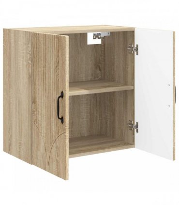 vidaXL Wall-Mounted Cabinet Sonoma Oak 59 x 31 x 60 cm Engineered Wood — V0672203202