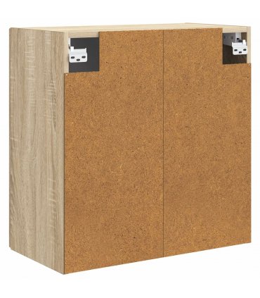 vidaXL Wall-Mounted Cabinet Sonoma Oak 59 x 31 x 60 cm Engineered Wood — V0672203202