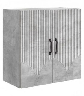 vidaXL Wall-Mounted Cabinet Concrete Grey 59 x 31 x 60 cm — V0672203203