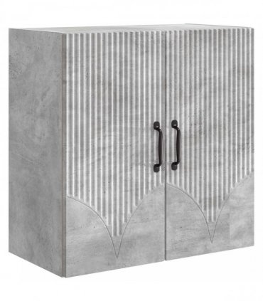 vidaXL Wall-Mounted Cabinet Concrete Grey 59 x 31 x 60 cm — V0672203203