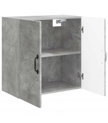 vidaXL Wall-Mounted Cabinet Concrete Grey 59 x 31 x 60 cm — V0672203203