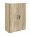 vidaXL Wall-Mounted Cabinet Sonoma Oak 66 x 34.5 x 90 cm — V0672203210