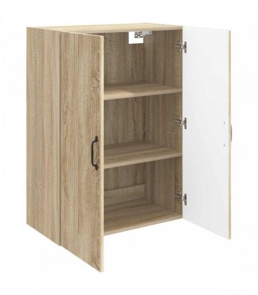 vidaXL Wall-Mounted Cabinet Sonoma Oak 66 x 34.5 x 90 cm — V0672203210