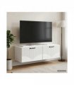 vidaXL Wall-Mounted TV Cabinet White 98 x 41 x 30 cm Engineered Wood — Size: 98 x 41 cm — V0672203219