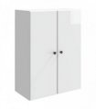 vidaXL Wall-Mounted Cabinet High Gloss White 66 x 34.5 x 90 cm — V0672203224
