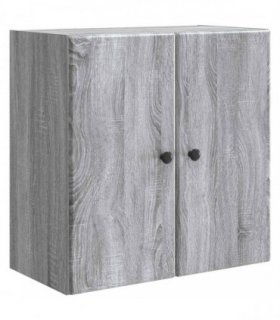 vidaXL Wall-Mounted Cabinet Grey Sonoma 59 x 31 x 60 cm — V0672203226