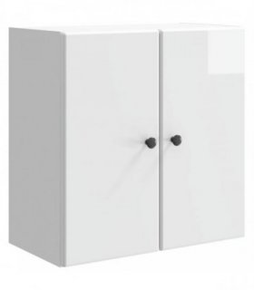 vidaXL Wall-Mounted Cabinet High Gloss White 59 x 31 x 60 cm — V0672203227