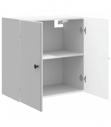 vidaXL Wall-Mounted Cabinet High Gloss White 59 x 31 x 60 cm — V0672203227