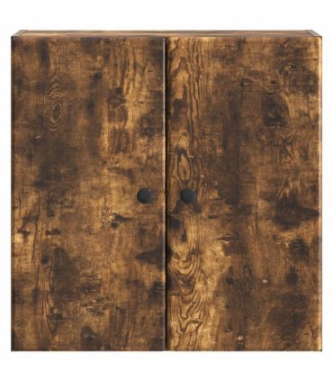 vidaXL Wall-Mounted Cabinet Smoked Oak 59 x 31 x 60 cm Engineered Wood — V0672203231