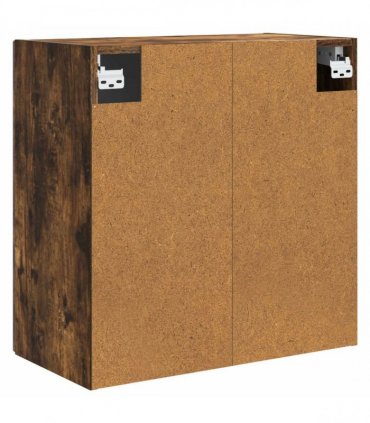 vidaXL Wall-Mounted Cabinet Smoked Oak 59 x 31 x 60 cm Engineered Wood — V0672203231