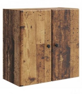 vidaXL Wall-Mounted Cabinet Old Wood 59 x 31 x 60 cm Engineered Wood — V0672203234