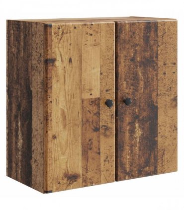 vidaXL Wall-Mounted Cabinet Old Wood 59 x 31 x 60 cm Engineered Wood — V0672203234