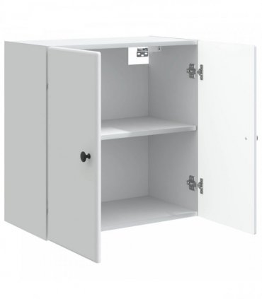 vidaXL Wall-Mounted Cabinet White 59 x 31 x 60 cm Engineered Wood — V0672203239