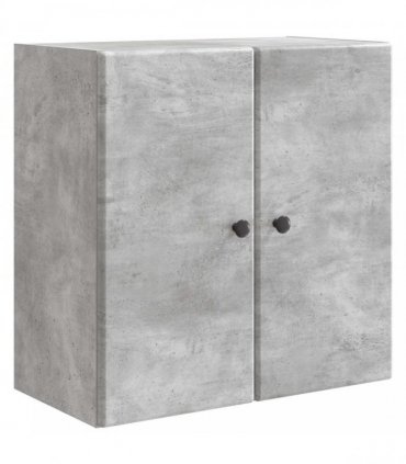 vidaXL Wall-Mounted Cabinet Concrete Grey 59 x 31 x 60 cm — V0672203240