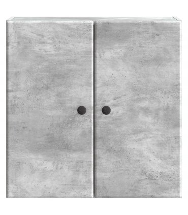 vidaXL Wall-Mounted Cabinet Concrete Grey 59 x 31 x 60 cm — V0672203240