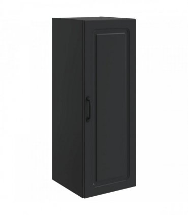 vidaXL Wall-Mounted Cabinet Black 33 x 34.5 x 90 cm Engineered Wood — V0672203254