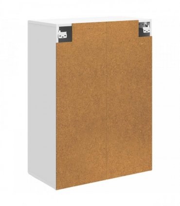 vidaXL Wall-Mounted Cabinet High Gloss White 66 x 34.5 x 90 cm — V0672203264