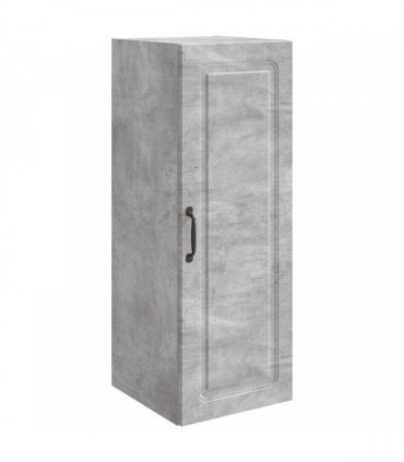 vidaXL Wall-Mounted Cabinet Concrete Grey 33 x 34.5 x 90 cm — V0672203269