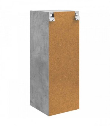 vidaXL Wall-Mounted Cabinet Concrete Grey 33 x 34.5 x 90 cm — V0672203269