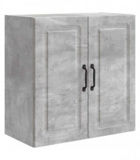 vidaXL Wall-Mounted Cabinet Concrete Grey 59 x 31 x 60 cm — V0672203272