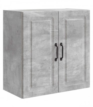 vidaXL Wall-Mounted Cabinet Concrete Grey 59 x 31 x 60 cm — V0672203272