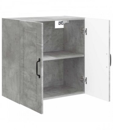 vidaXL Wall-Mounted Cabinet Concrete Grey 59 x 31 x 60 cm — V0672203272