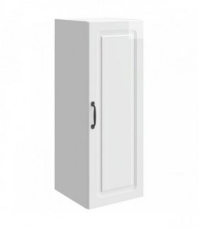 vidaXL Wall-Mounted Cabinet High Gloss White 33 x 34.5 x 90 cm — V0672203274
