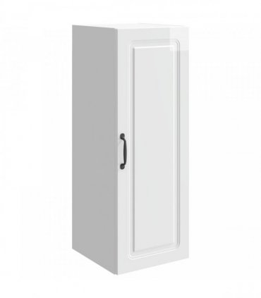 vidaXL Wall-Mounted Cabinet High Gloss White 33 x 34.5 x 90 cm — V0672203274