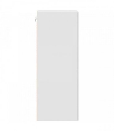 vidaXL Wall-Mounted Cabinet High Gloss White 33 x 34.5 x 90 cm — V0672203274
