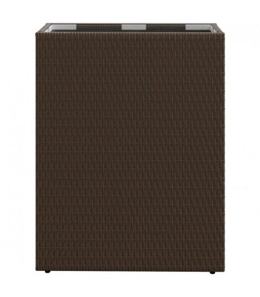 vidaXL Tall Planter 55 x 22 x 70 cm Yes — Colour: Brown