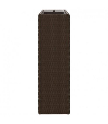 vidaXL Tall Planter 55 x 22 x 70 cm Yes — Colour: Brown